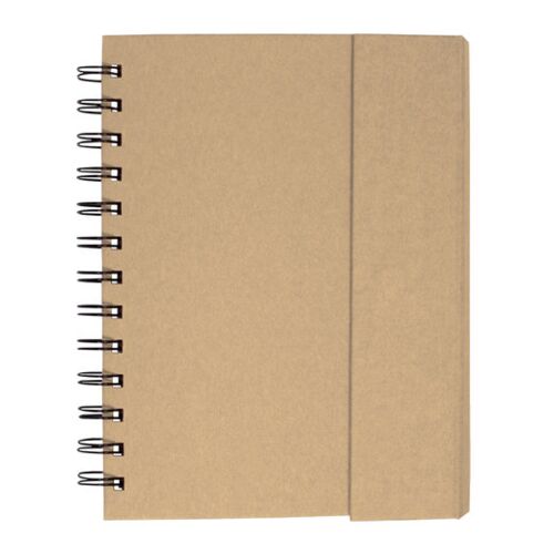 Spiral Notebook With Sticky Notes & Pen 5.75" X 7.25" Thumbnail