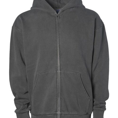 Unisex Mainstreet Heavyweight Full-Zip Hooded Sweatshirt Thumbnail
