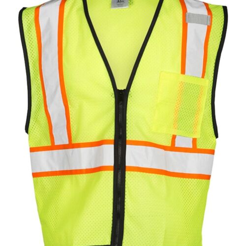 Unisex Chemically Treated Contrast Mesh Vest Thumbnail